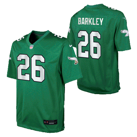 Eagles Nike Barkley Youth Player Jersey