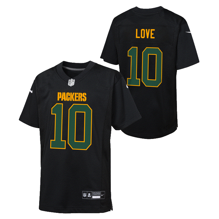 Packers Nike Love Youth Player Jersey