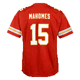 Chiefs Mahomes Nike Youth Player Jersey