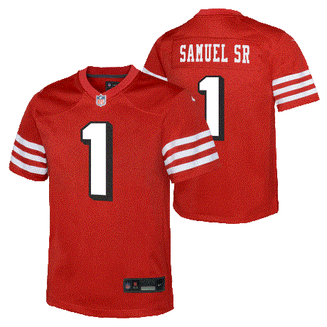 49ers Nike Samuel Youth Player Jersey