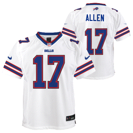 Bills Nike Allen Youth Player Jersey