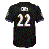 Ravens Henry Nike Youth Player Jersey