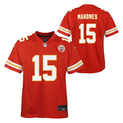 Chiefs Mahomes Nike Youth Player Jersey