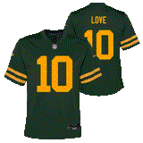 Packers Nike Love Youth Player Jersey