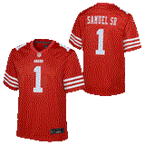 49ers Nike Samuel Youth Player Jersey