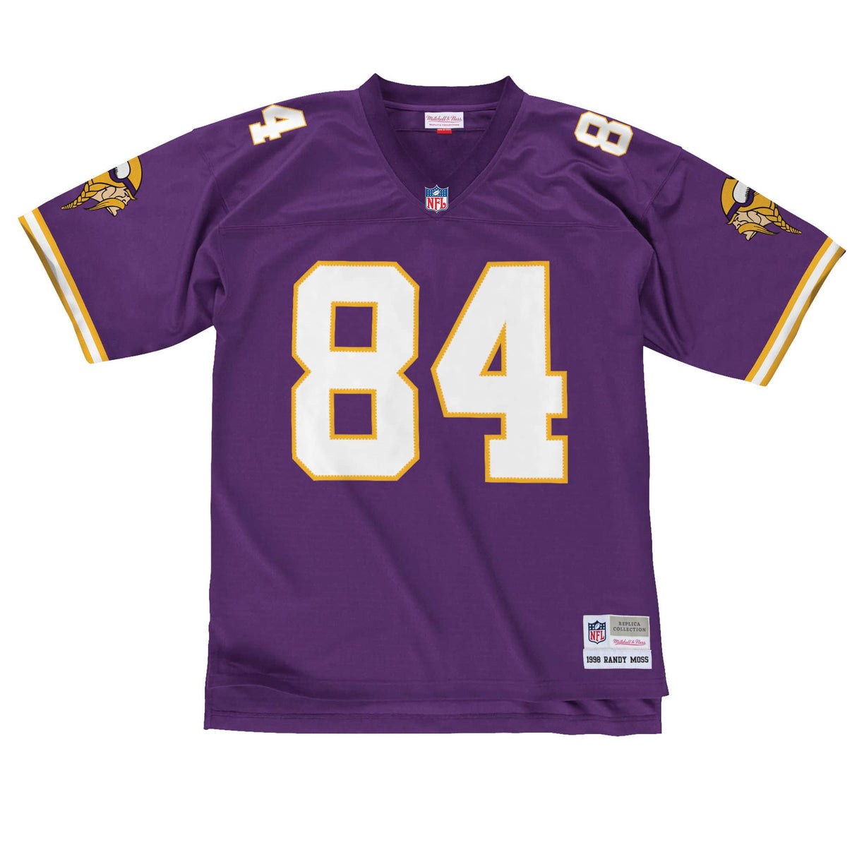 Vikings Moss Mitchell & Ness Player Jersey