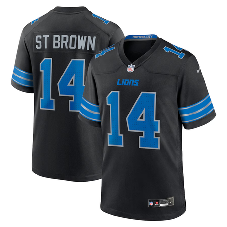 Lions St. Brown Nike Player Jersey