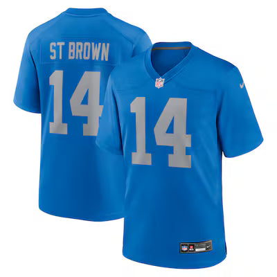 Lions St. Brown Nike Player Jersey