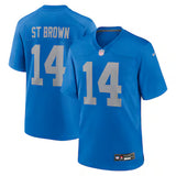 Lions St. Brown Nike Player Jersey