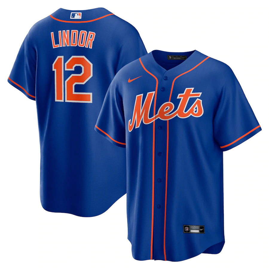 Mets Nike Lindor Player Jeysey