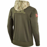 San Francisco 49ers Nike Salute to Service Sideline Therma Pullover Hoodie