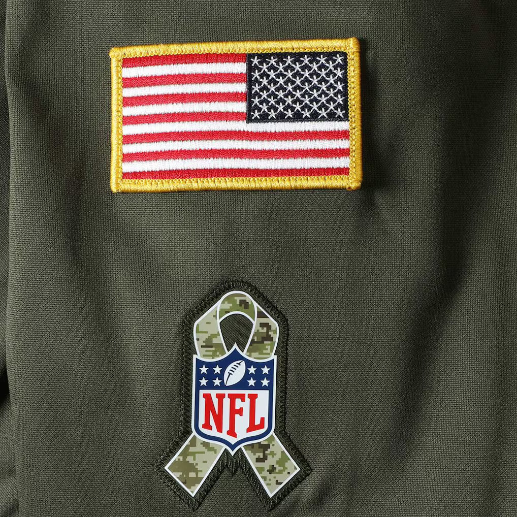 San Francisco 49ers Nike Salute to Service Sideline Therma Pullover Hoodie