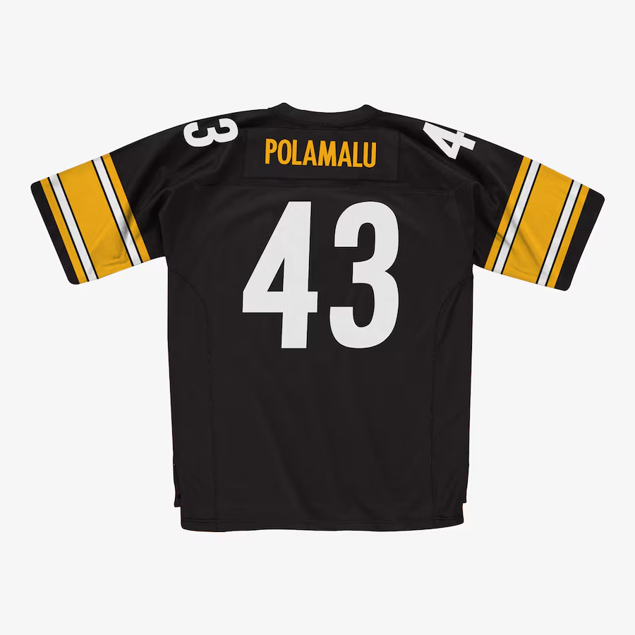 Steelers Polamalu Mitchell & Ness Player Jersey