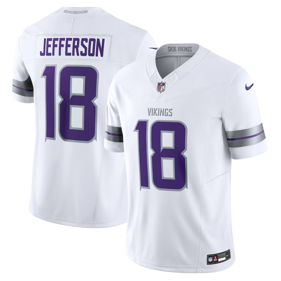 Vikings Nike Jefferson Youth Player Jersey