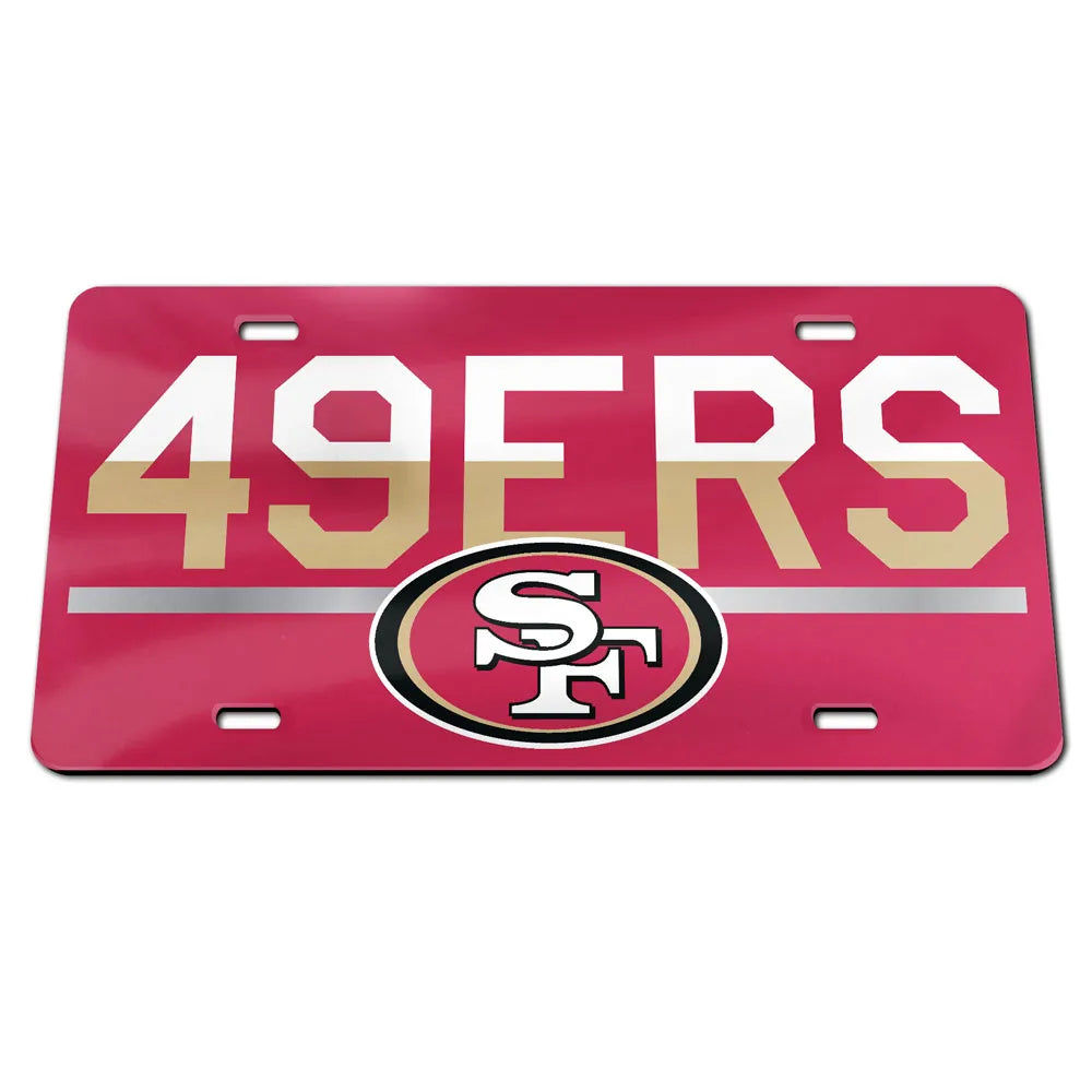 49ers License Plates