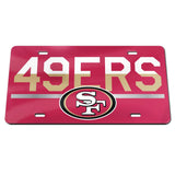 49ers License Plates