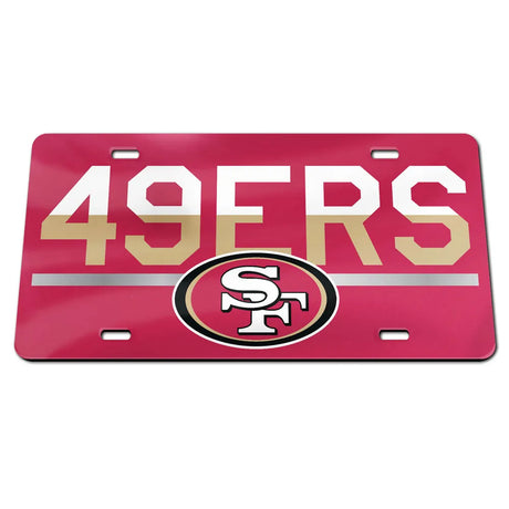 49ers License Plates
