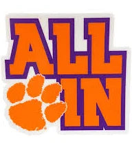 Clemson Decals