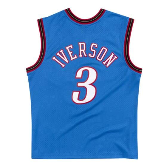 76ers Iverson Mitchell & Ness Player Jersey