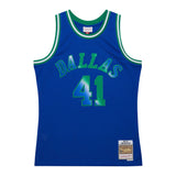 Mavs Nowitzki Mitchell & Ness Player Jersey