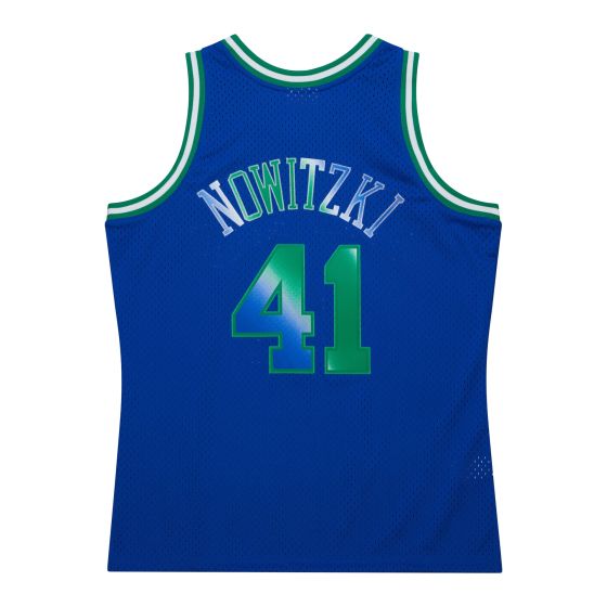 Mavs Nowitzki Mitchell & Ness Player Jersey