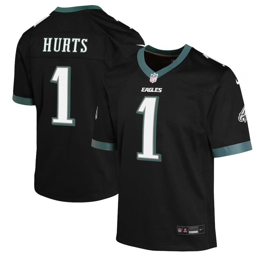 Eagles Hurts Nike Youth Player Jersey