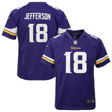 Vikings Nike Jefferson Youth Player Jersey